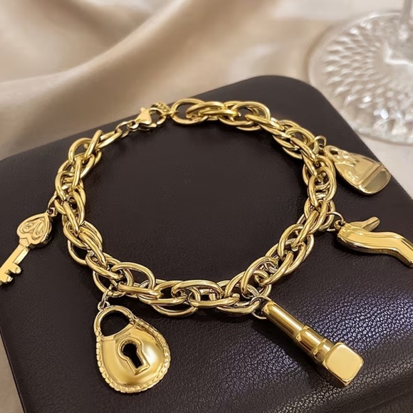 Jewelry - Gold Charm Bracelet